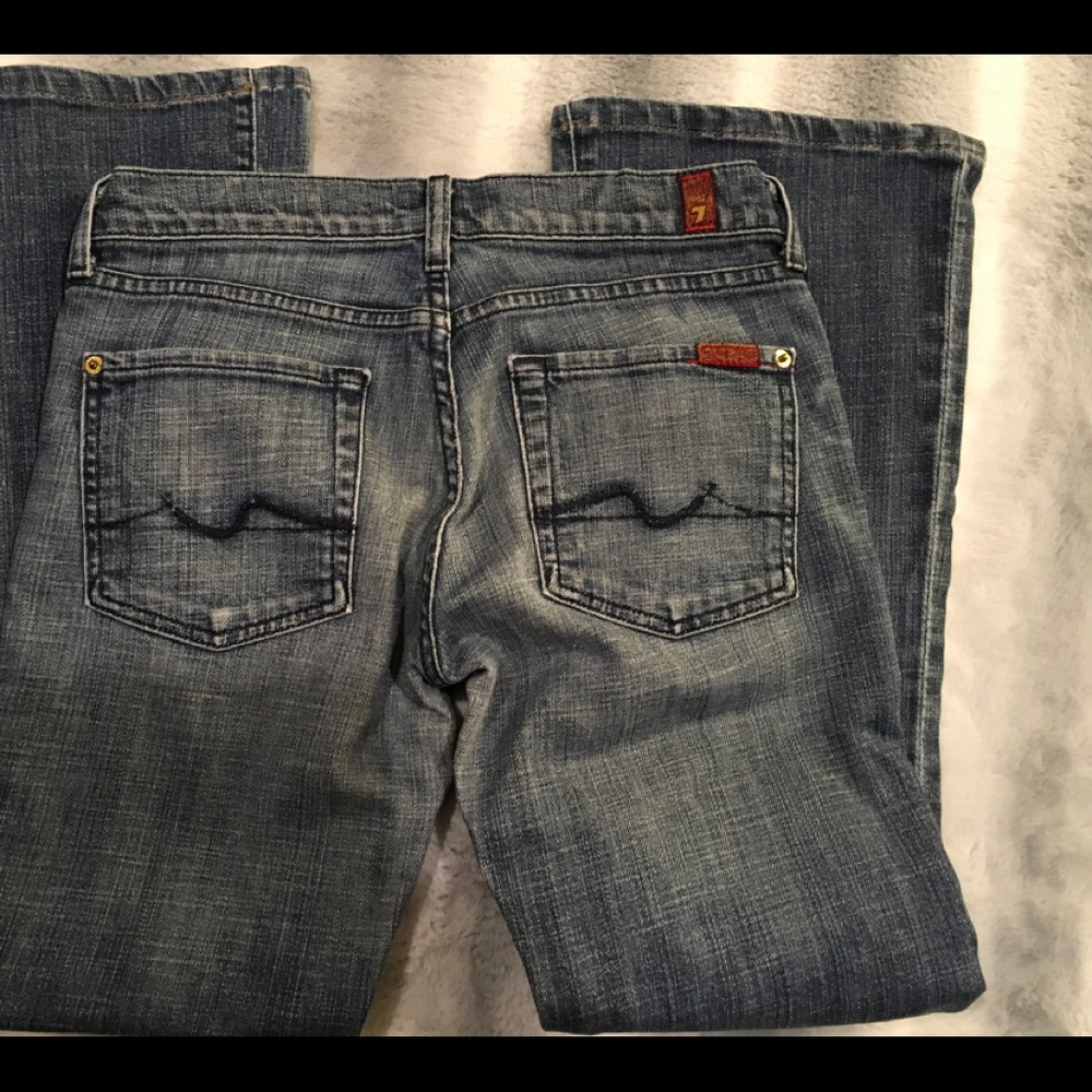 SEVEN FOR ALL MANKIND flared womens jeans S27